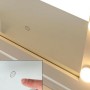 Coiffeuse Versa Blanc Bois MDF 40 x 139 x 80 cm