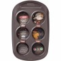 Muffin Tray Pyrex Brown