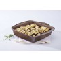 Oven Dish Pyrex Brown Metal