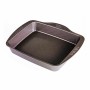Plaque de Cuisson Antiadhésive Pyrex Marron Noir Métal Acier