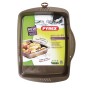 Plaque de Cuisson Antiadhésive Pyrex Marron Noir Métal Acier