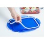 Food Preservation Container Pyrex Blue Transparent Rectangular 800 ml