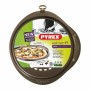 Pizza Mould Pyrex Brown Black Metal