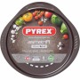 Pizza Mould Pyrex Brown Black Metal