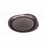 Pizza Mould Pyrex Brown Black Metal