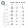 Set of decorative boxes Versa Cardboard Lavendar (15 Pieces)