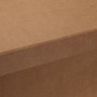 Set of decorative boxes Versa Brown Cardboard (15 Pieces)