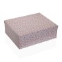 Set of decorative boxes Versa Red Cardboard Roses (15 Pieces)