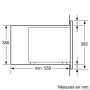 Micro-ondes BOSCH Noir 900 W 25 L