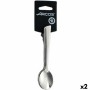 coffee spoons Arcos Toscana Silver Stainless steel (2 Units)