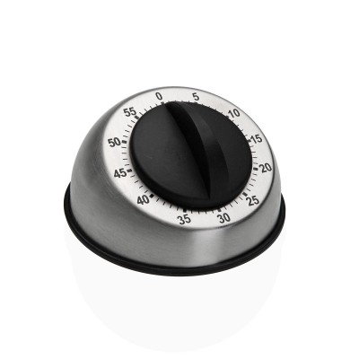 Minuterie de cuisine Versa 9,6 x 6,8 x 9,6 cm Noir