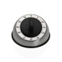 Minuterie de cuisine Versa 9,6 x 6,8 x 9,6 cm Noir