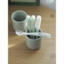 Pieces of Cutlery Béaba Green Grey Silicone 4 Pieces (4 Units)