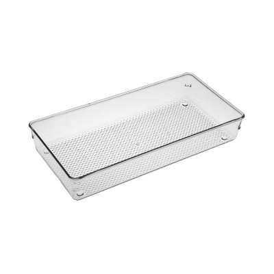 Cutlery Organiser Versa Transparent Plastic 30,6 X 5,6 X 13,5 CM