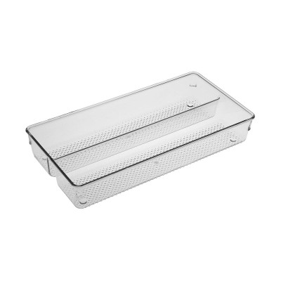 Cutlery Organiser Versa Transparent Plastic 30,7 X 5,8 X 15,3 CM