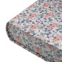 Boîte Décorative Versa Toile Bois MDF Fleurs Livre