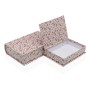 Decorative box Versa Canvas MDF Wood Book Roses
