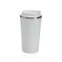 Verre avec Couvercle Versa Blanc Acier polypropylène 510 ml
