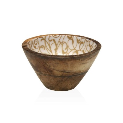 Bol Versa Serpentine Bambou Porcelaine Bois de manguier