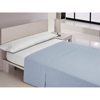 Drap Happy Home MIX COLORS Bleu 195 x 270 cm