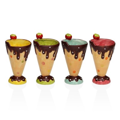 Ice Cream and Milk Shake Glass Versa Ceramic