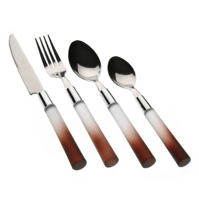 Couverts Versa BOYSENBERRY Marron Acier 9 x 23 x 9 cm