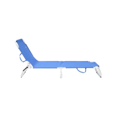 Chaise de plage Ociotrends Bleu 188 x 58 x 24 cm