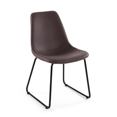 Chaise Versa 22020090 Marron 43 x 85 x 35 cm (4 Unités)