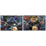 Painting Home ESPRIT Black Motorbike Loft 123 x 3 x 83 cm (2 Units)