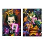 Painting Home ESPRIT Black Loft 83 x 3 x 123 cm (2 Units)
