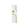 Pedestal Home ESPRIT White Golden MDF Wood Modern 25 x 25 x 80 cm