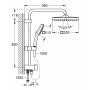 Shower Column Grohe ABS