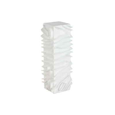 Piédestal Home ESPRIT Blanc Bois MDF Moderne 29 x 29 x 80 cm