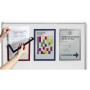 Magnetic Photo Frame Durable Duraframe Magnetic A3 Black