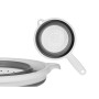 Tamis Kinvara CK15588-16 Blanc Gris polypropylène TPR 33,5 x 20 x 8 cm 20 x 33,5 x 3,5 cm (6 Unités)