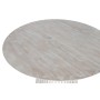 Dining Table Home ESPRIT White Mindi wood 120 x 120 x 75 cm