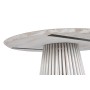 Dining Table Home ESPRIT White Mindi wood 120 x 120 x 75 cm