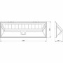 Lampe solaire Galix G4565 300 Lm
