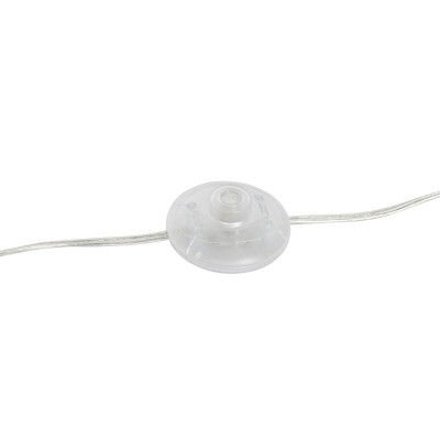 Floor Lamp Home ESPRIT Transparent Silver 50 W 220 V 30 x 30 x 172 cm