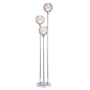 Floor Lamp Home ESPRIT Transparent Silver 50 W 220 V 30 x 30 x 172 cm