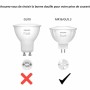 Lampe LED Philips Blanc G 400 lm 2 Unités (6500 K)