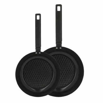 Poêle Menastyl Aluminium Ø 24 cm Ø 28 cm (2 Unités)