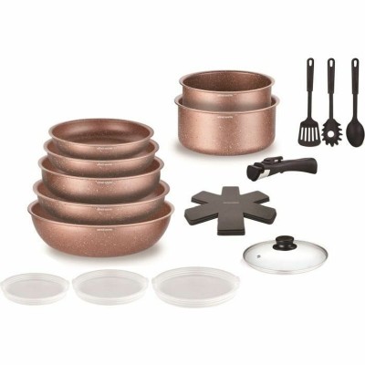 Cookware Arthur Martin Terracotta 18 Pieces