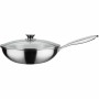 Wok Pan GSW 868402 Stainless steel Silver Ø 32 cm