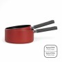 Set de Casseroles Livoo Rouge Silicone 2 Pièces (2 Unités)