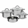Batterie de Cuisine GSW Acier 4 Pièces (7 Unités)