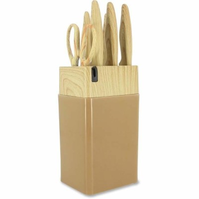 Ensemble de Couteaux Menastyl Marron polypropylène 6 Pièces (6 Unités)