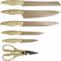 Ensemble de Couteaux Menastyl Marron polypropylène 6 Pièces (6 Unités)