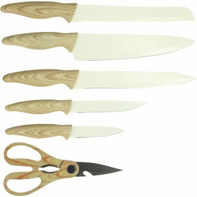 Ensemble de Couteaux Menastyl Crème polypropylène 6 Pièces (6 Unités)