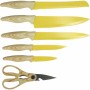 Ensemble de Couteaux Menastyl Jaune polypropylène 6 Pièces (6 Unités)